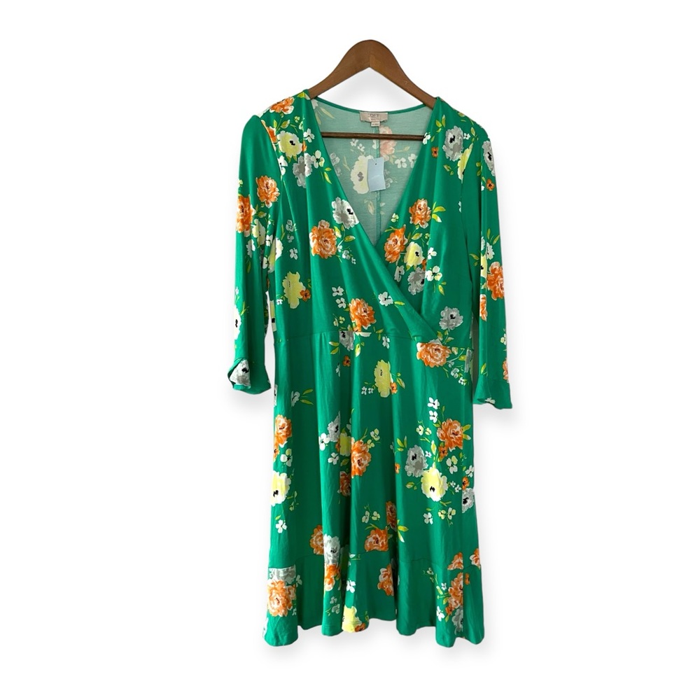 NWT LOFT Outlet faux wrap dress